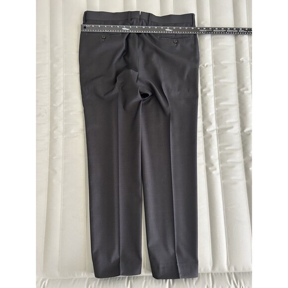 Billionaire Italian Couture Black Wool Trousers Pants Size XL (36") Rare - Picture 4 of 8